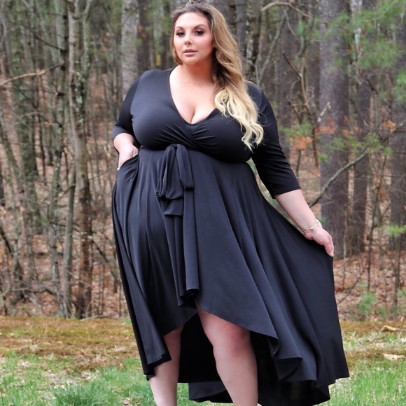 Plus Size ‘Goddess’ High Low Dress - Picture 7 of 7